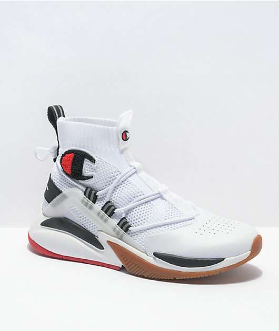 Sneakers * | Champion Men'S Xg Rally Plus White Shoes Outlet