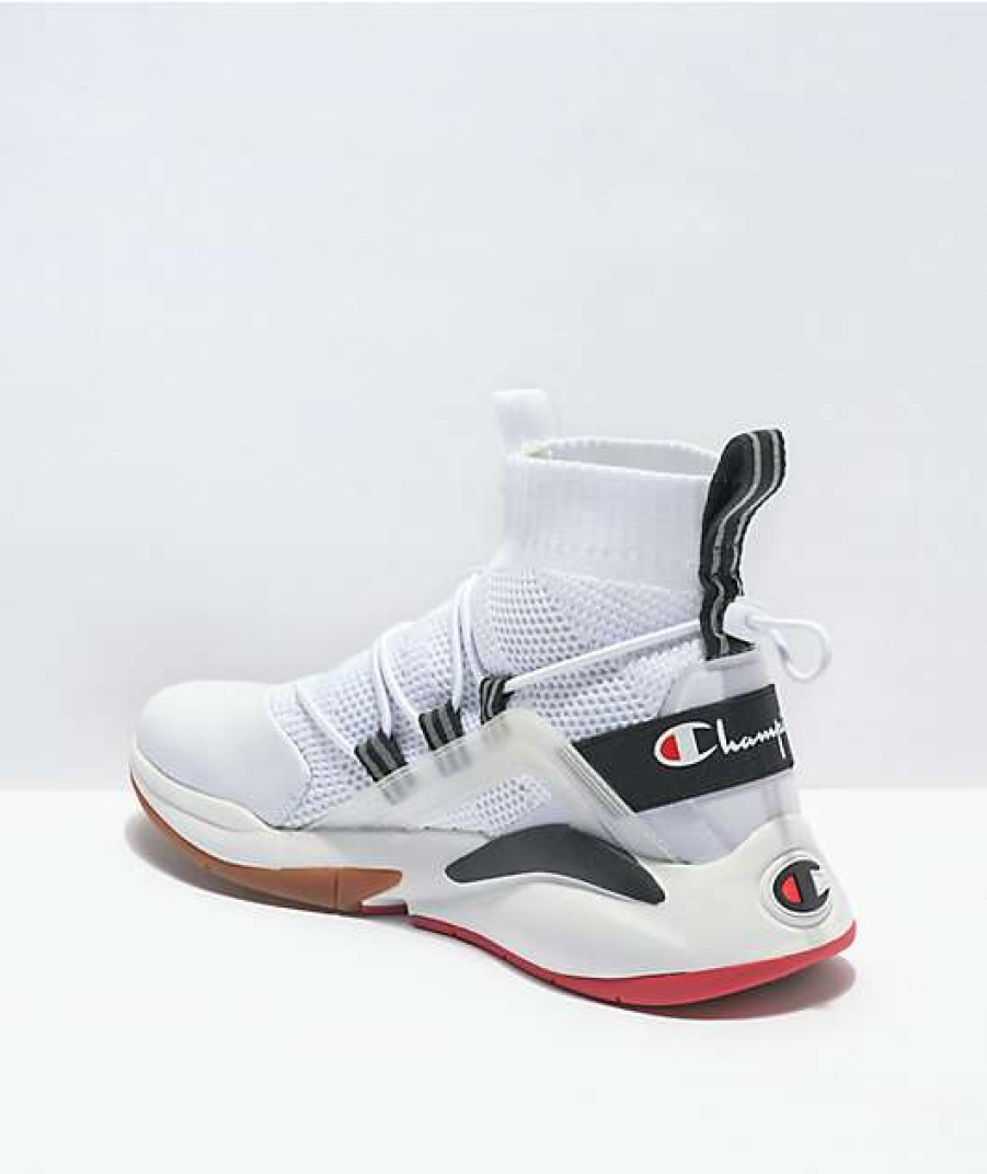 Sneakers * | Champion Men'S Xg Rally Plus White Shoes Outlet