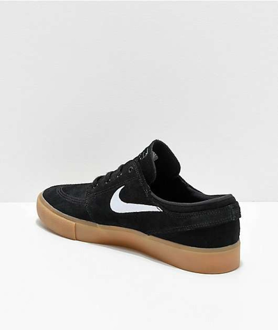 Nike * | Nike Janoski Rm Se Black & Gum Suede Skate Shoes Promotions