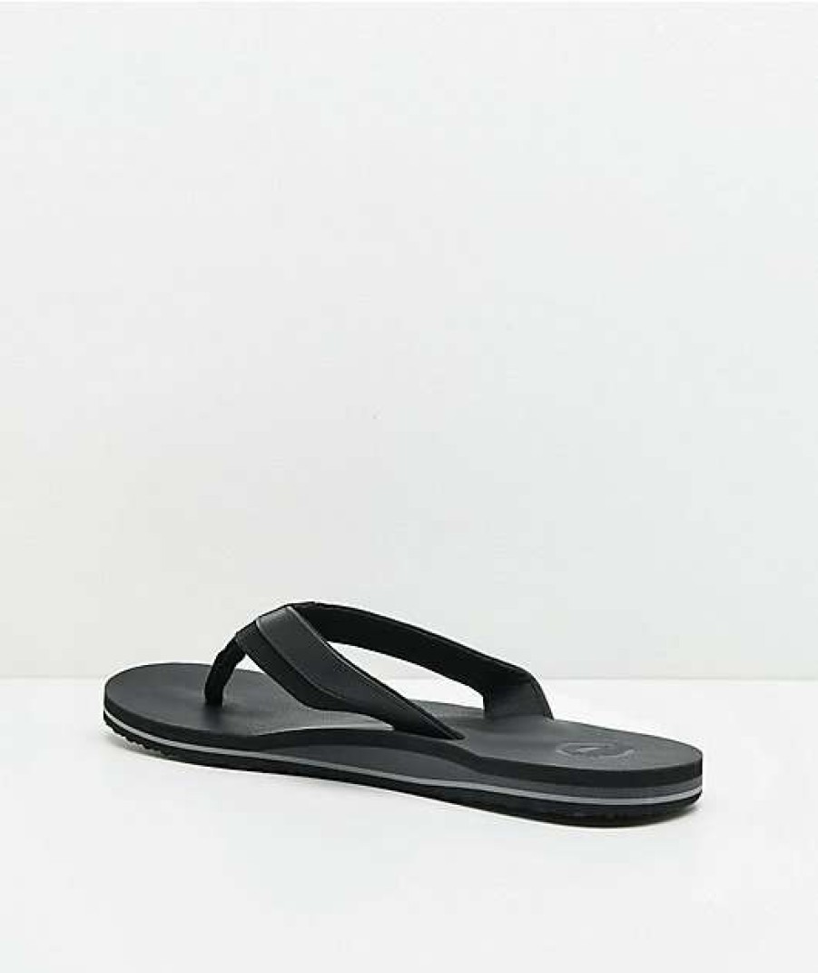 Sandals * | Cords Brewer Black Sandals Outlet