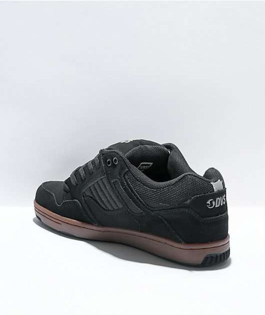 Shoes * | Dvs Enduro 125 Black & Gum Skate Shoes Outlet