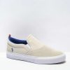 Shoes * | Axion Rue Off White Slip-On Skate Shoes Outlet