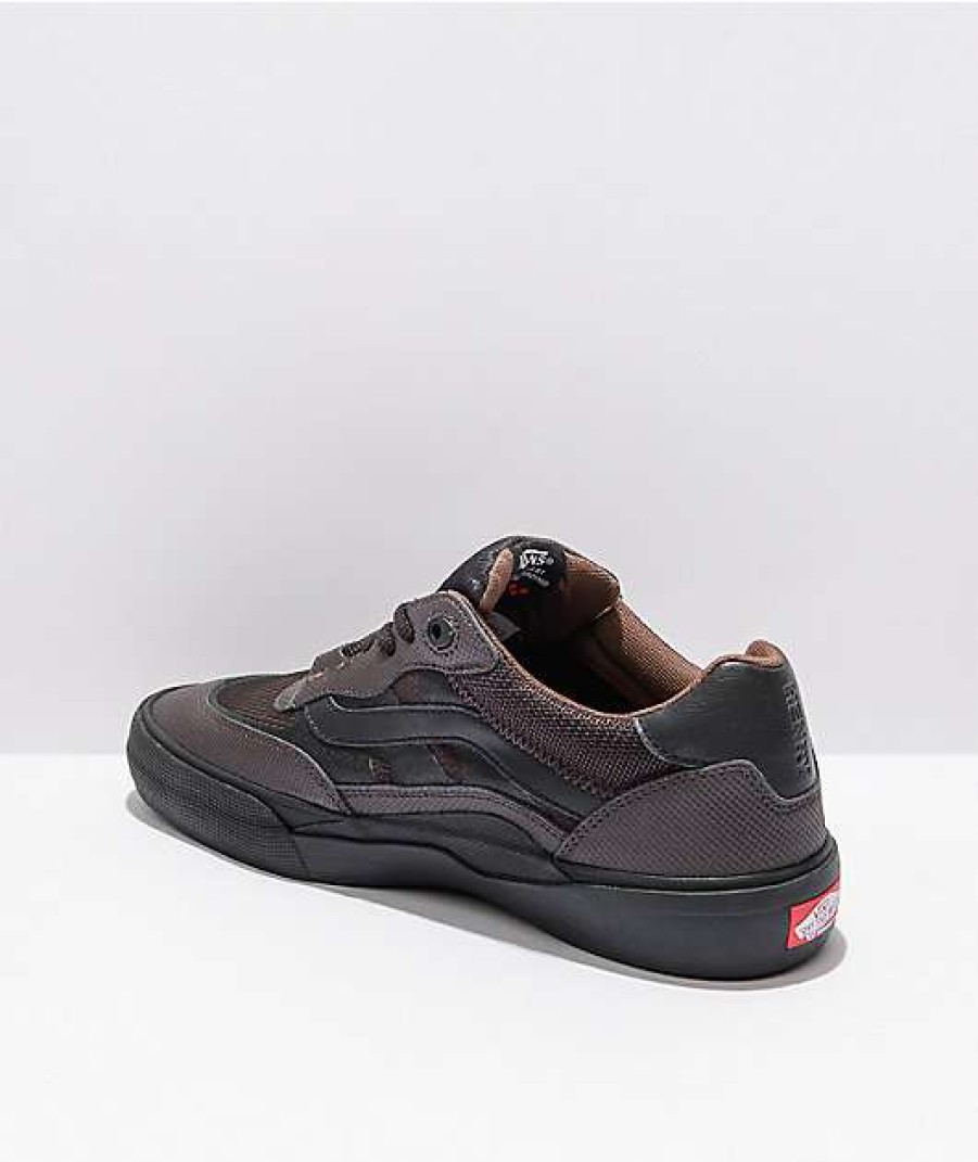 Vans * | Vans Skate Wayvee Justin Henry Coffeebean & Black Skate Shoes Promotions