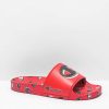 Sandals * | Champion 3Peat Red Slide Sandals Outlet