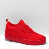 Skate Shoes * | Heelys Pro 20 Red Canvas Shoes Outlet