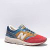 Sneakers * | New Balance Lifestyle 997H Red, Blue, & Tan Shoes Outlet