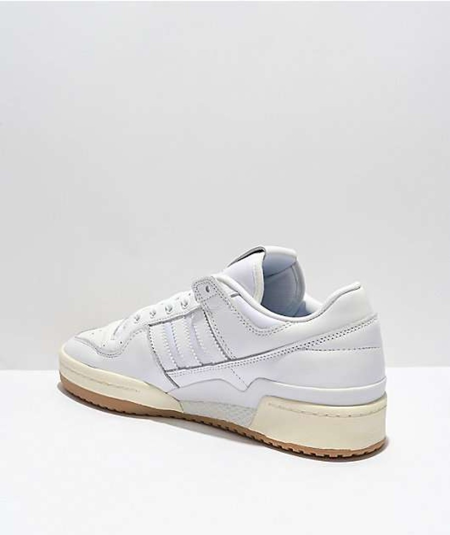 Shoes * | Adidas Forum 84 Low Adv White & Light Blue Shoes Promotions