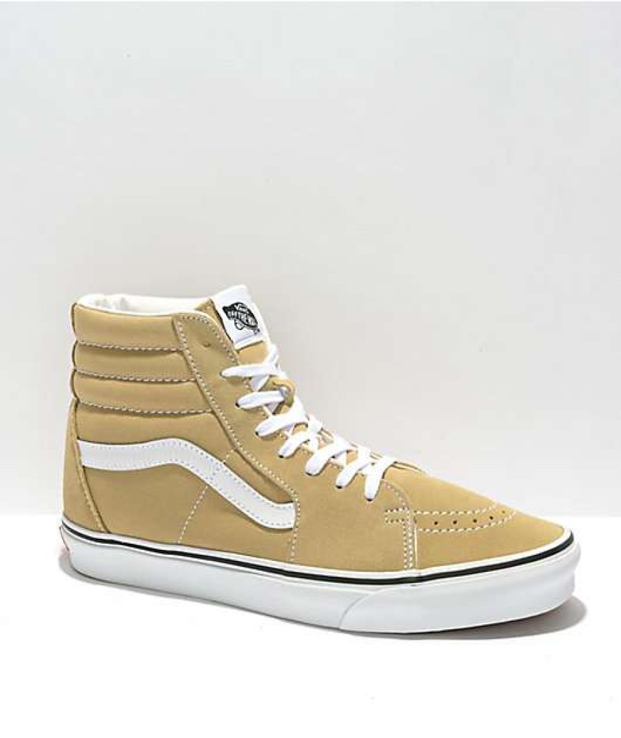 Vans * | Vans Sk8-Hi Taos Taupe Skate Shoes Promotions