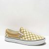 Vans * | Vans Slip-On Taos Taupe Checkerboard Skate Shoes Promotions