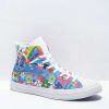 Shoes * | Converse Chuck Taylor All Star Hi Pride White & Multi Skate Shoes Outlet