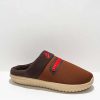 Nike * | Nike Burrow Pecan Red & Brown Slippers Promotions