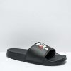 Sandals * | Primitive Rosebud Black Slide Sandals Outlet