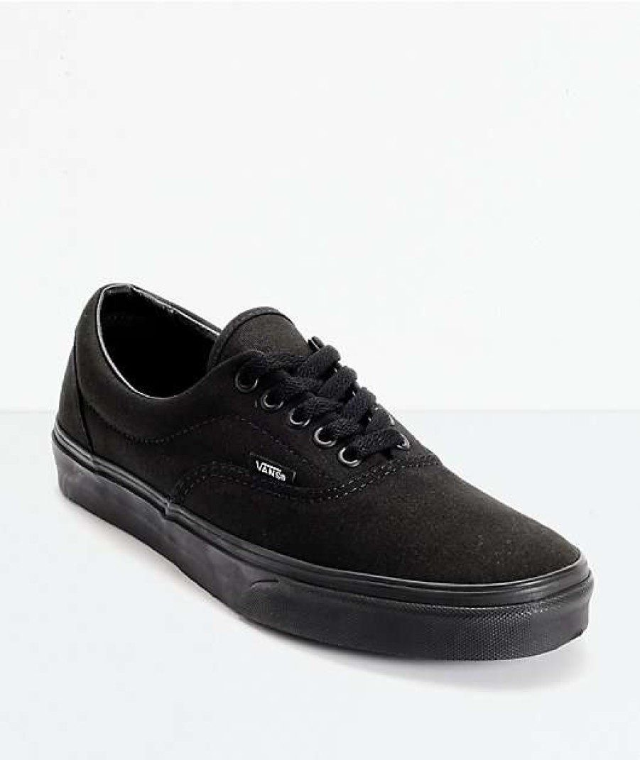 Shoes * | Vans Era Classic All Black Skate Shoes Outlet