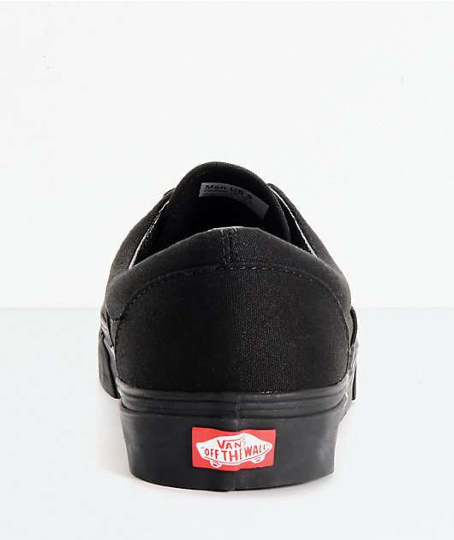 Shoes * | Vans Era Classic All Black Skate Shoes Outlet