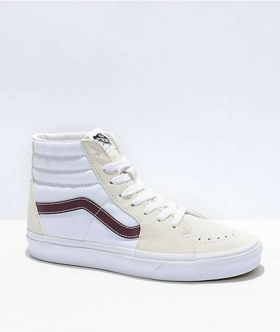 Vans * | Vans Sk8-Hi Sport Port Royale & White Skate Shoes Promotions