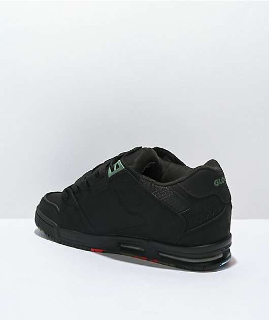 Skate Shoes * | Globe Sabre Black & Upcycle Skate Shoes Outlet