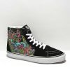 Vans * | Vans Sk8-Hi Underwater Black & White Skate Shoes Promotions