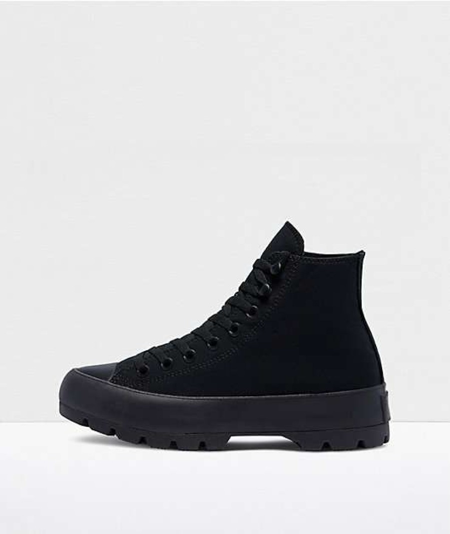 Shoes * | Converse Chuck Taylor All Star Lugged Black High Top Shoes Outlet