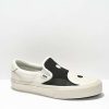 Shoes * | Straye Ventura One Love White & Black Slip-On Skate Shoes Outlet