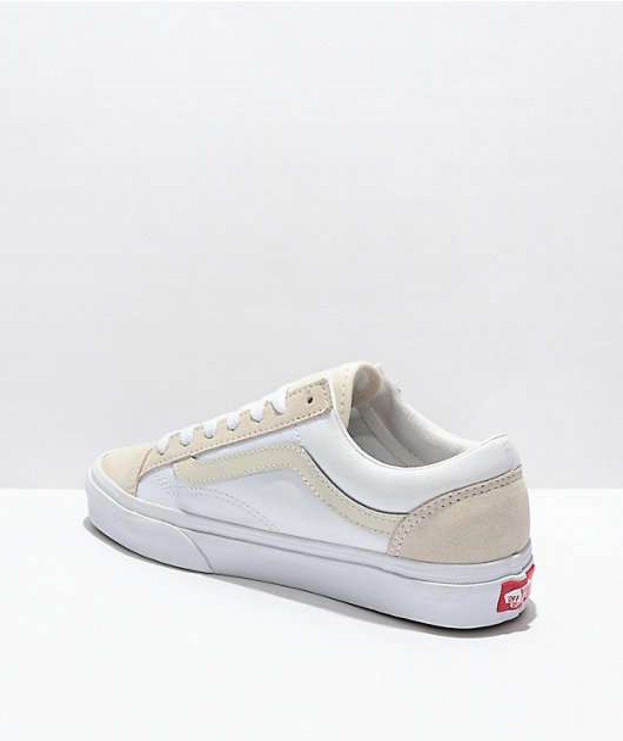 Vans * | Vans Style 36 Marshmallow & White Skate Shoes Promotions