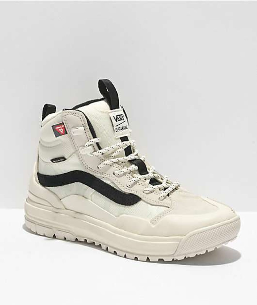 Vans * | Vans Ultrarange Exo Hi Gore-Tex Mte White & Black Shoes Promotions