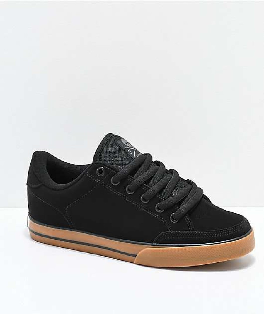 Skate Shoes * | Circa Lopez 50 Black & Gum Skate Shoes Outlet