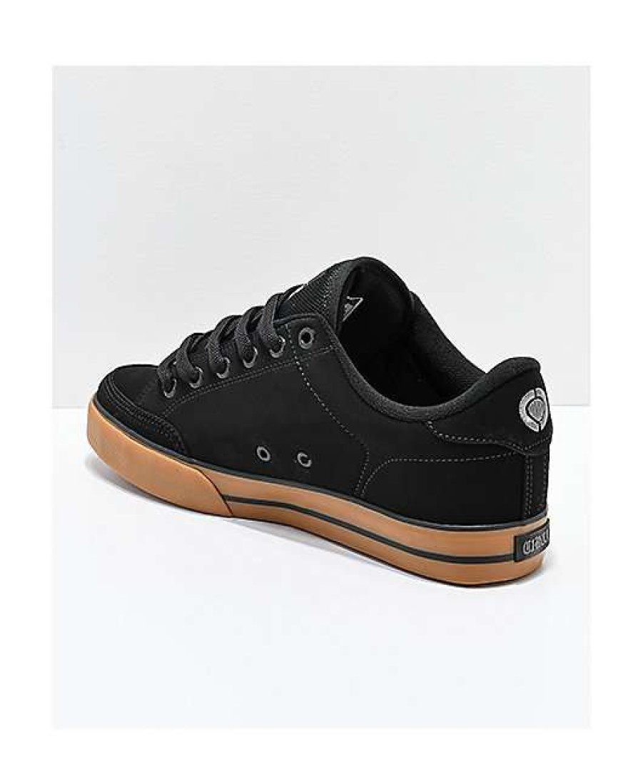 Skate Shoes * | Circa Lopez 50 Black & Gum Skate Shoes Outlet