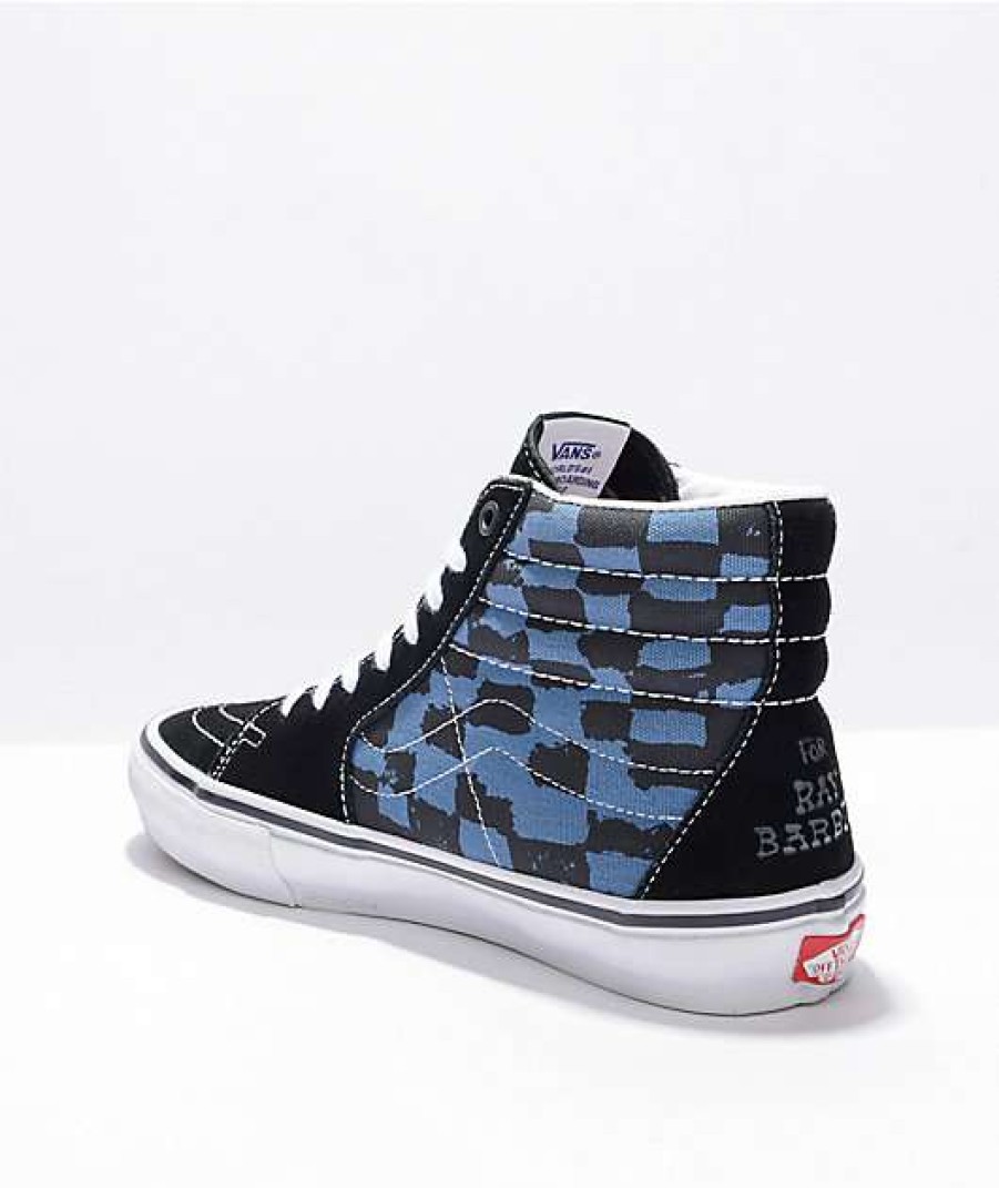 Vans * | Vans X Krooked Skate Sk8-Hi By Natas For Ray Skate Shoes Promotions