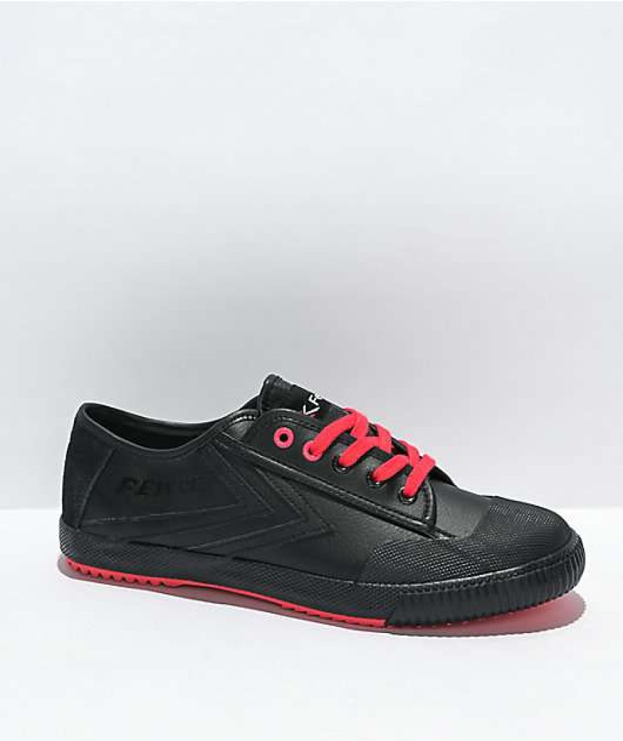 Sneakers * | Feiyue X Staple Design Pigeon Black & Pink Shoes Outlet