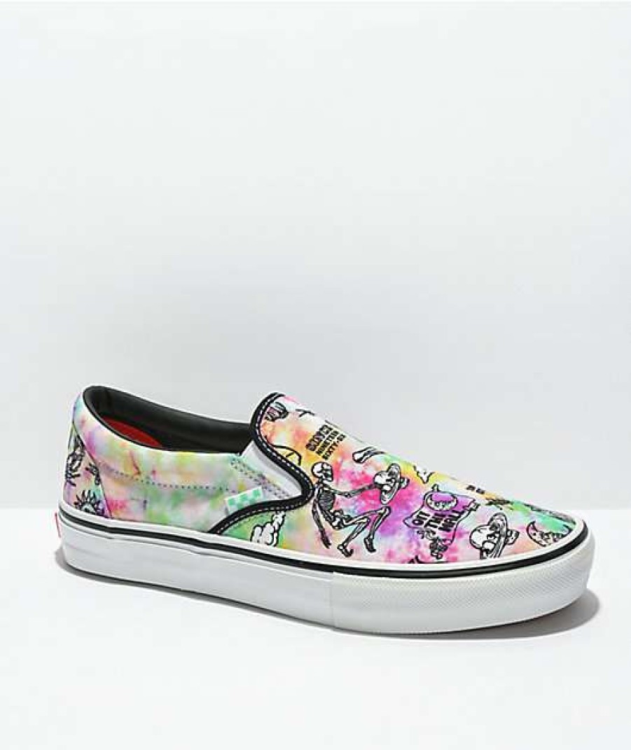 Vans * | Vans Skate Slip-On Shroom Doom Skate Shoes Promotions