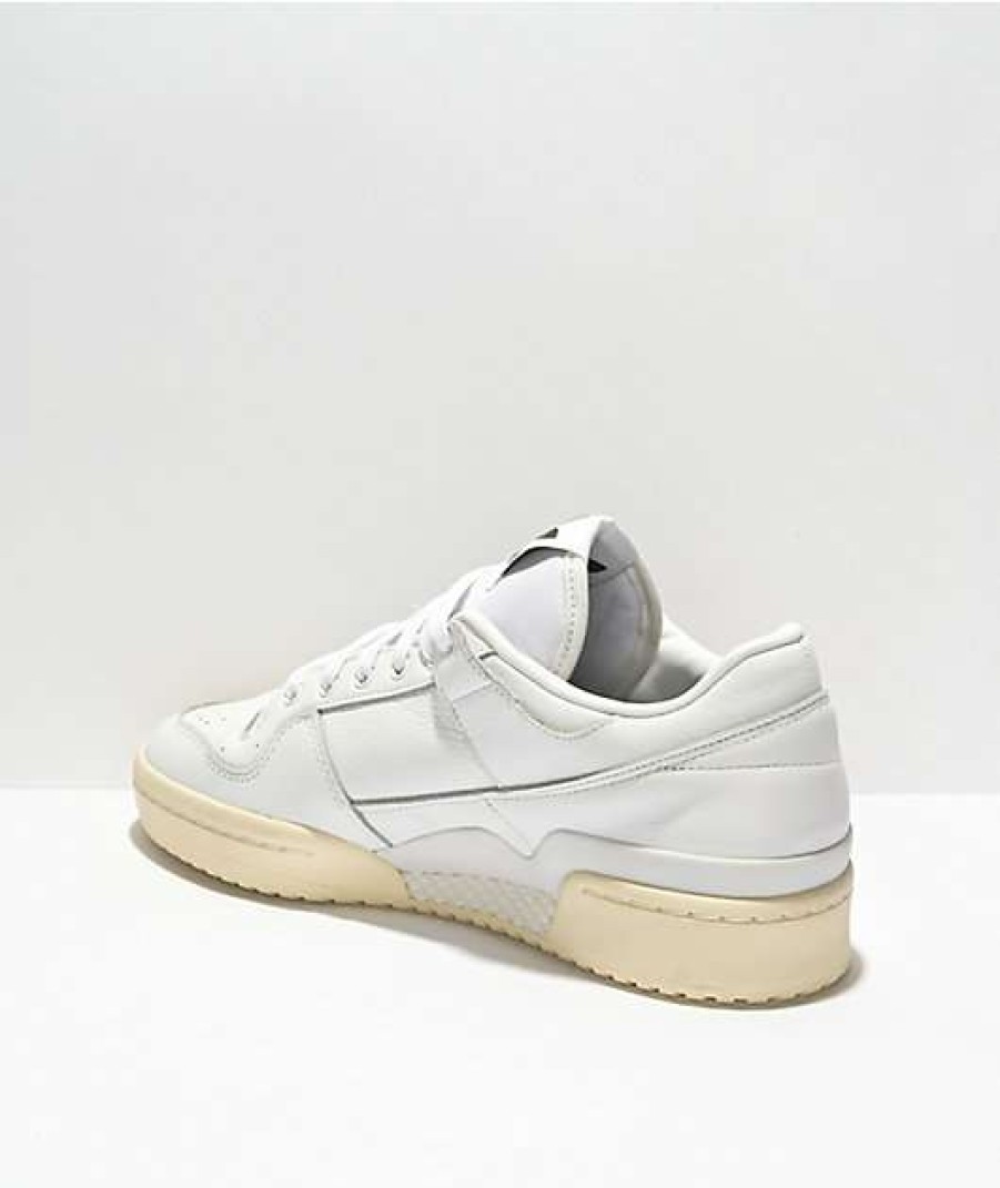 Shoes * | Adidas Forum 84 Low Adv White & Olive Shoes Promotions