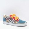 Vans * | Vans X Parks Project Old Skool V Multi & White Skate Shoes Promotions