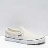 Vans * | Vans Slip-On Deboss Otw True White Skate Shoes Promotions