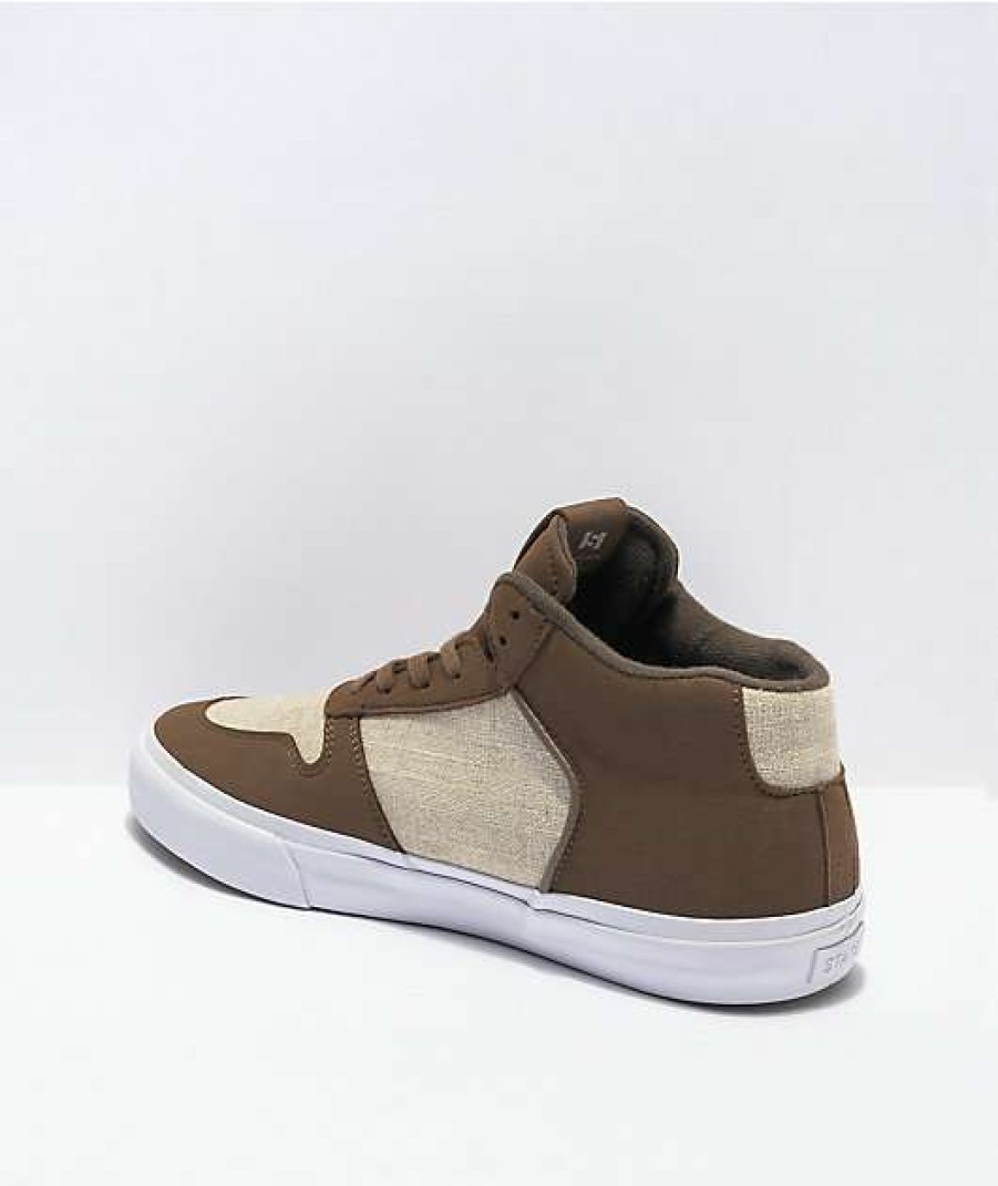 Skate Shoes * | State Stearling Dark Brown Hemp Skate Shoes Outlet