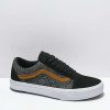 Vans * | Vans X Courage Adams Old Skool Bmx Black & Golden Brown Shoes Promotions