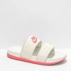 Nike * | Nike Offcourt Duo Sail & Pink Slide Sandals Promotions