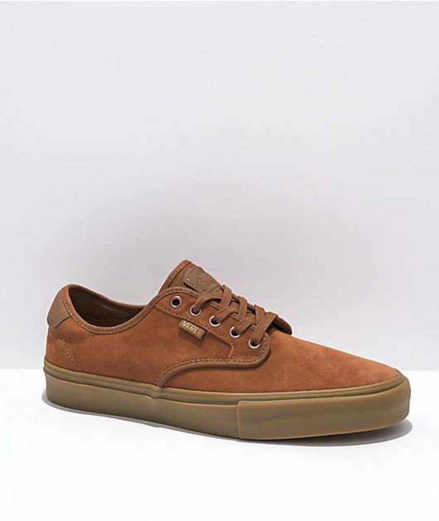 Vans * | Vans Skate Chima Ferguson Brown & Gum Skate Shoes Promotions