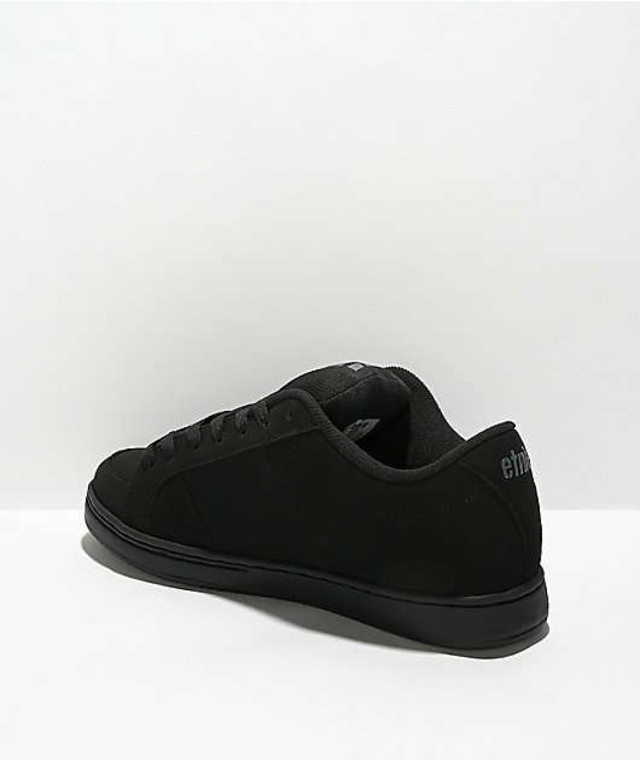 Skate Shoes * | Etnies Kingpin Black Skate Shoes Outlet