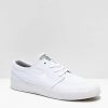 Nike * | Nike Sb Janoski Rm White Canvas Skate Shoes Promotions