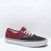 Vans * | Vans Skate Authentic Asphalt & Pomegranate Skate Shoes Promotions