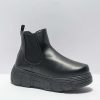 Shoes * | Koi Ac4 Black Platform Boots Outlet