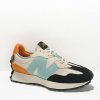 Sneakers * | New Balance Lifestyle 327 Moonbeam, Orange, & Blue Shoes Outlet