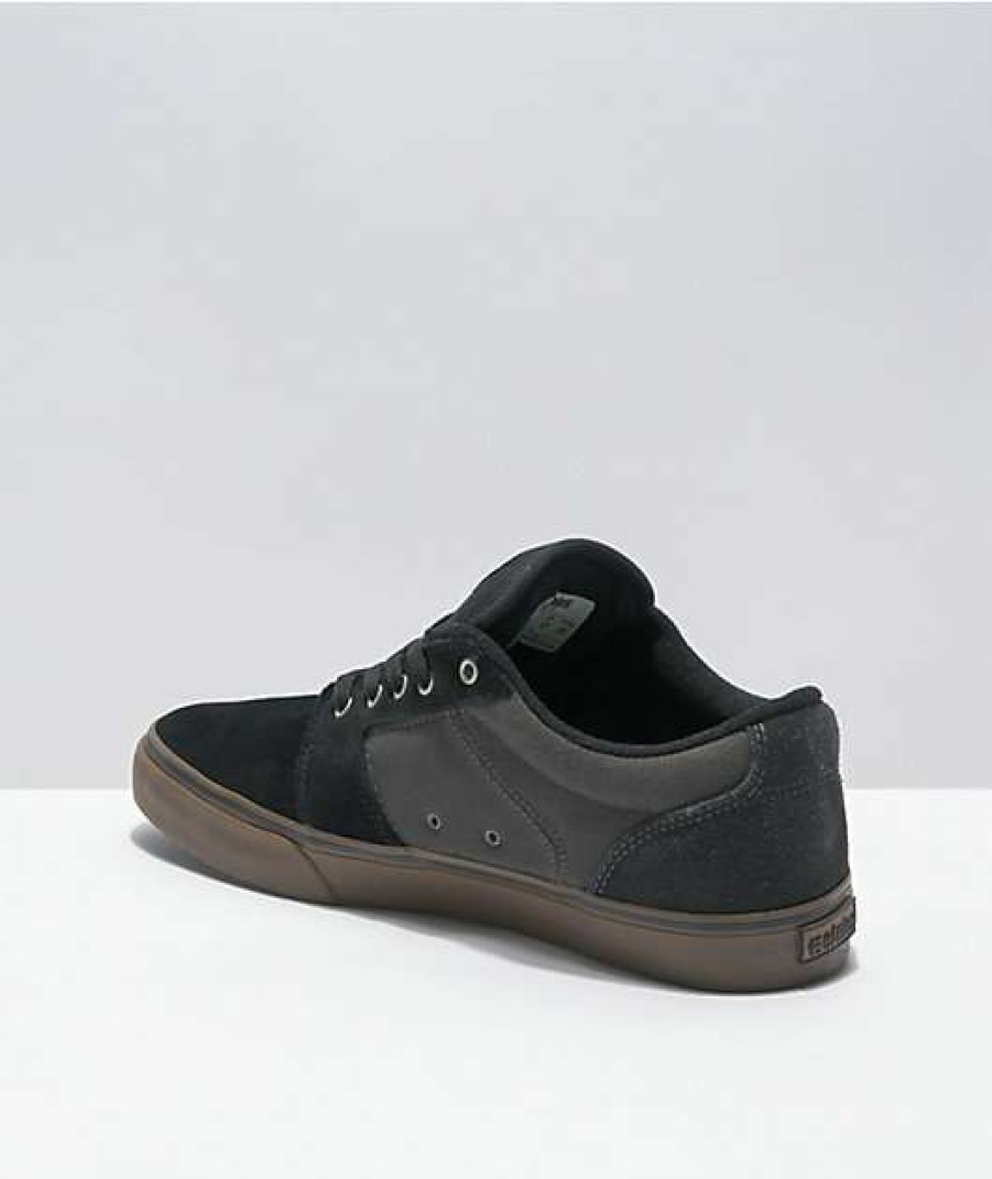 Skate Shoes * | Etnies Barge Ls Black, Grey And Gum Skate Shoes Outlet