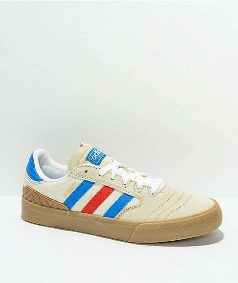 Shoes * | Adidas Busenitz Vulc Ii Brown, Blue, & Gum Shoes Promotions