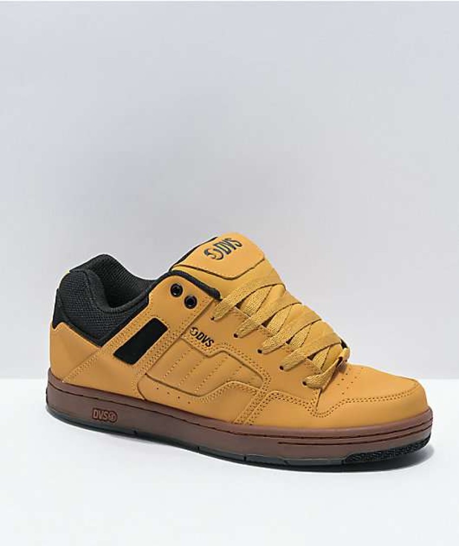 Shoes * | Dvs Enduro 125 Chamois, Black & Nubuck Skate Shoes Outlet