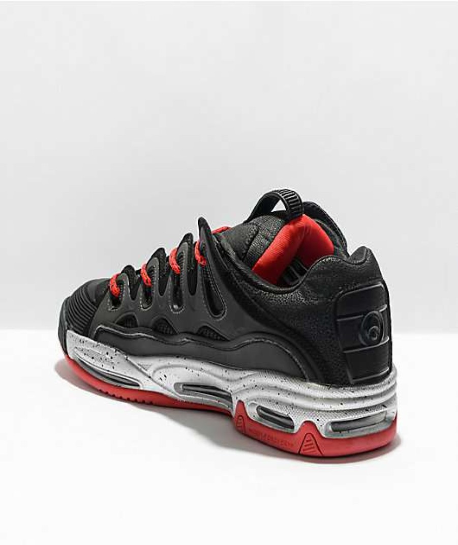 Sneakers * | Osiris D3 2001 Traverse, Black & Red Skate Shoes Outlet