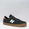 Skate Shoes * | New Balance Numeric 255 Black & Gum Skate Shoes Outlet