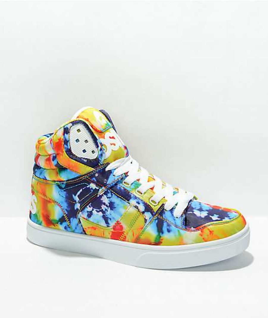 Sneakers * | Osiris Clone Tie Dye Skate Shoes Outlet