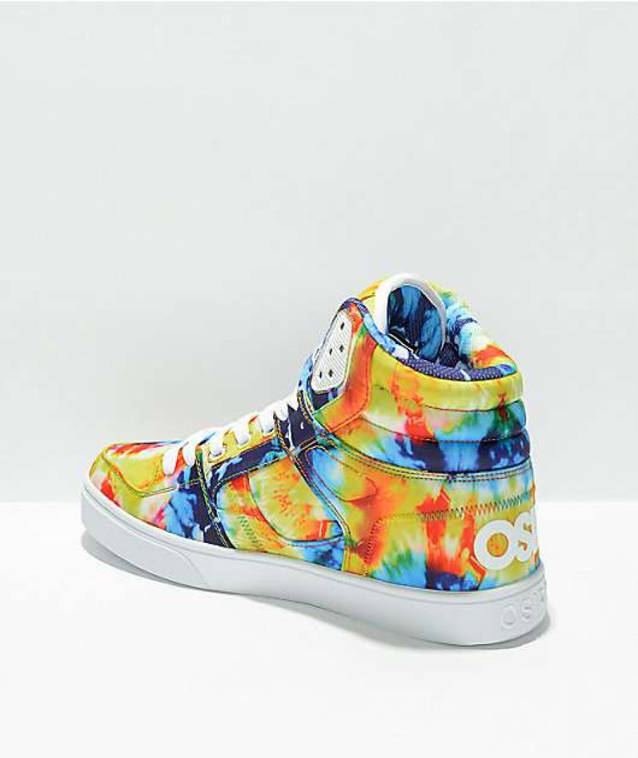 Sneakers * | Osiris Clone Tie Dye Skate Shoes Outlet