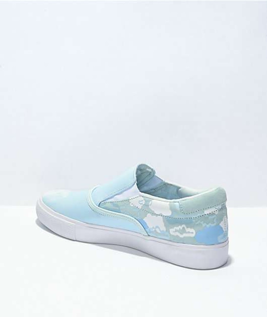 Nike * | Nike Sb Verona Slip-On Glacier Blue Skate Shoes Promotions